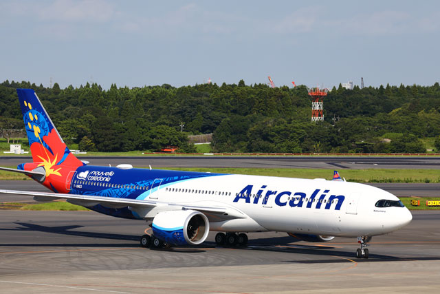 エアカランのA330neo、成田就航 同型機初の日本乗り入れ