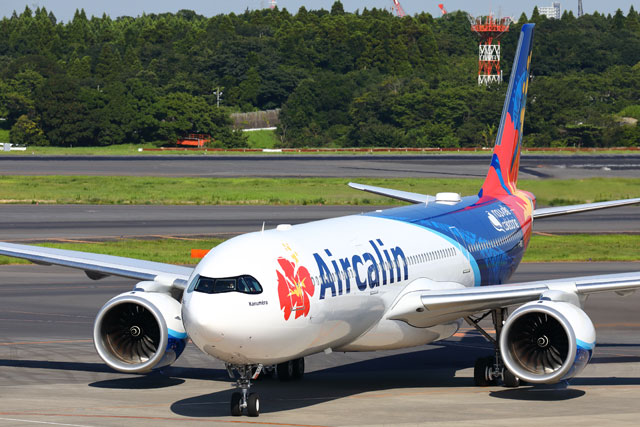 エアカランのA330neo、成田就航 同型機初の日本乗り入れ