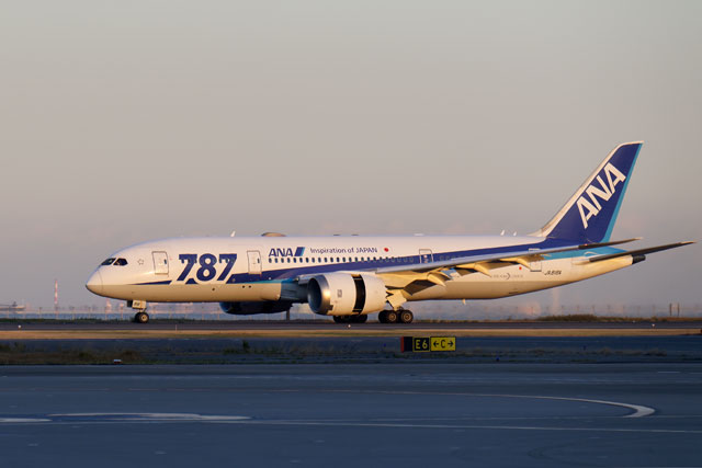 ANA、787ロゴ最終便は福岡発羽田行き 9日がラストフライト