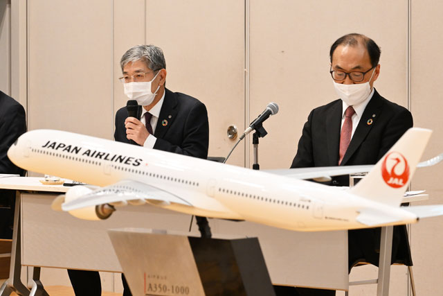 JALのA350-1000、初年度は2機導入 ZIPAIR向け787は納入再開懸念