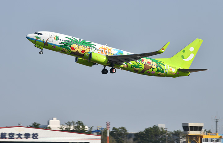 Solaseed 737-800 ソラシドエア JA803X ナッシー ポケモン