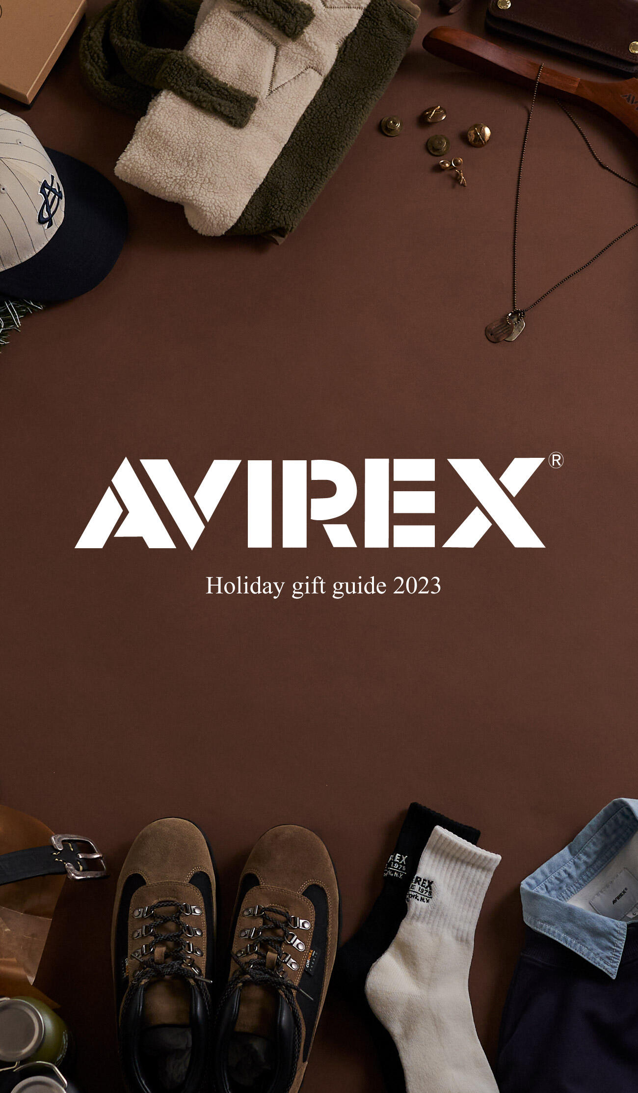 AVIREX Holiday gift guide 2023 | AVIREX OFFICIAL SITE