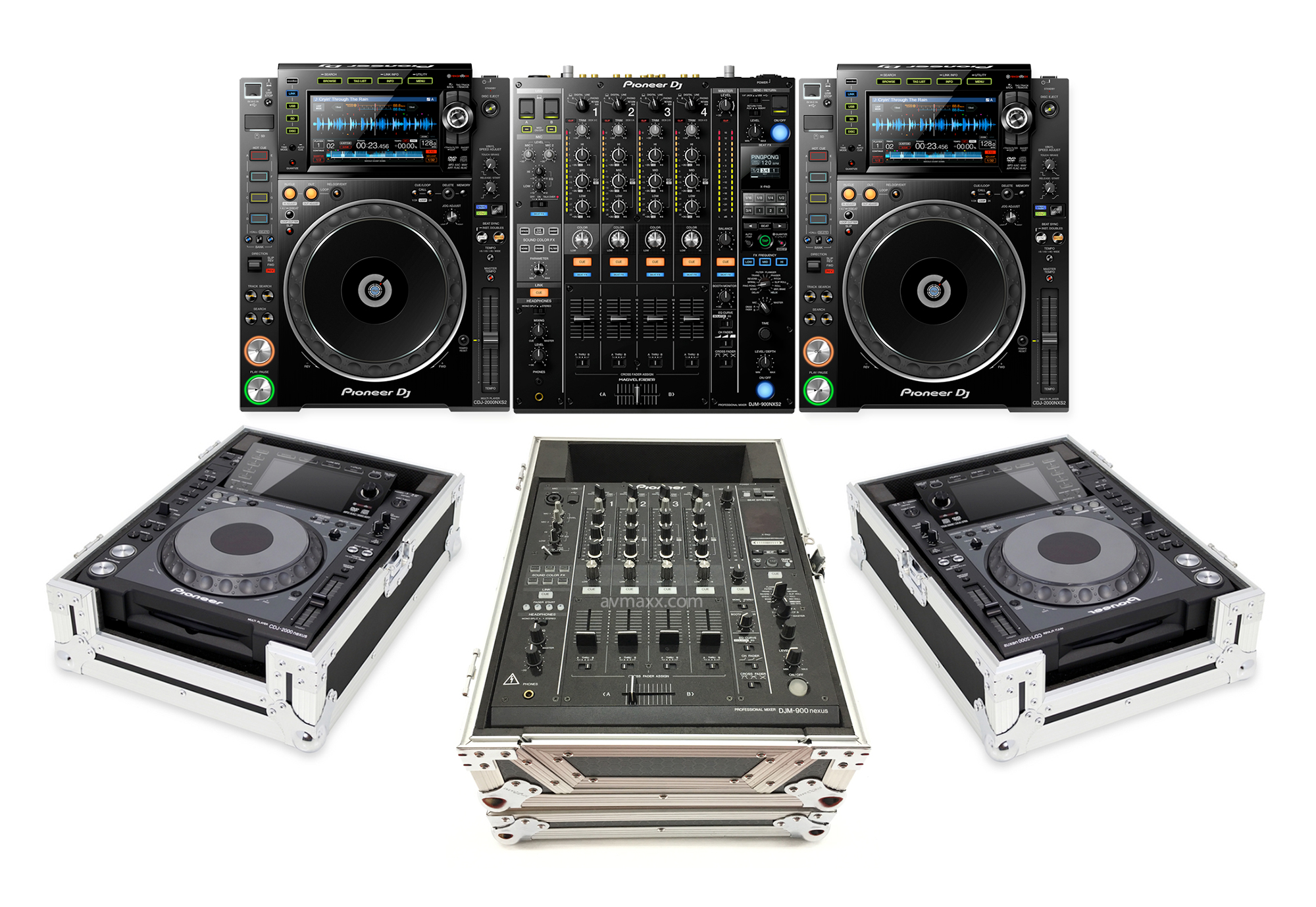 Pioneer-DJ-CDJ-2000NXS2-DJM-