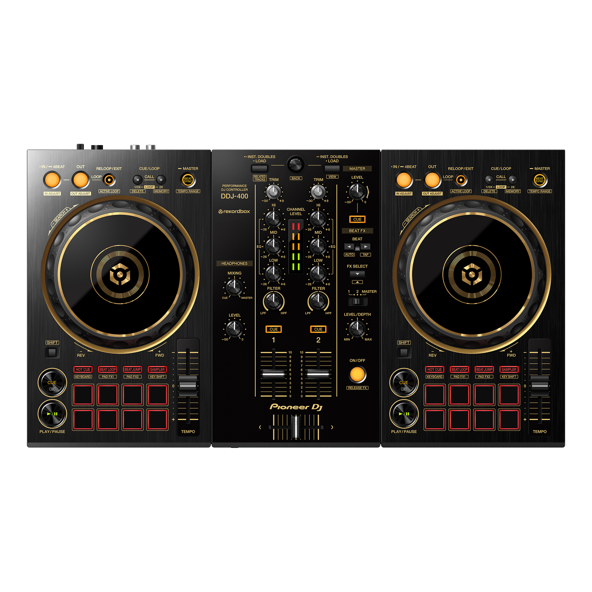 Pioneer DJ DDJ-400-N | Limited Edition Gold Colored