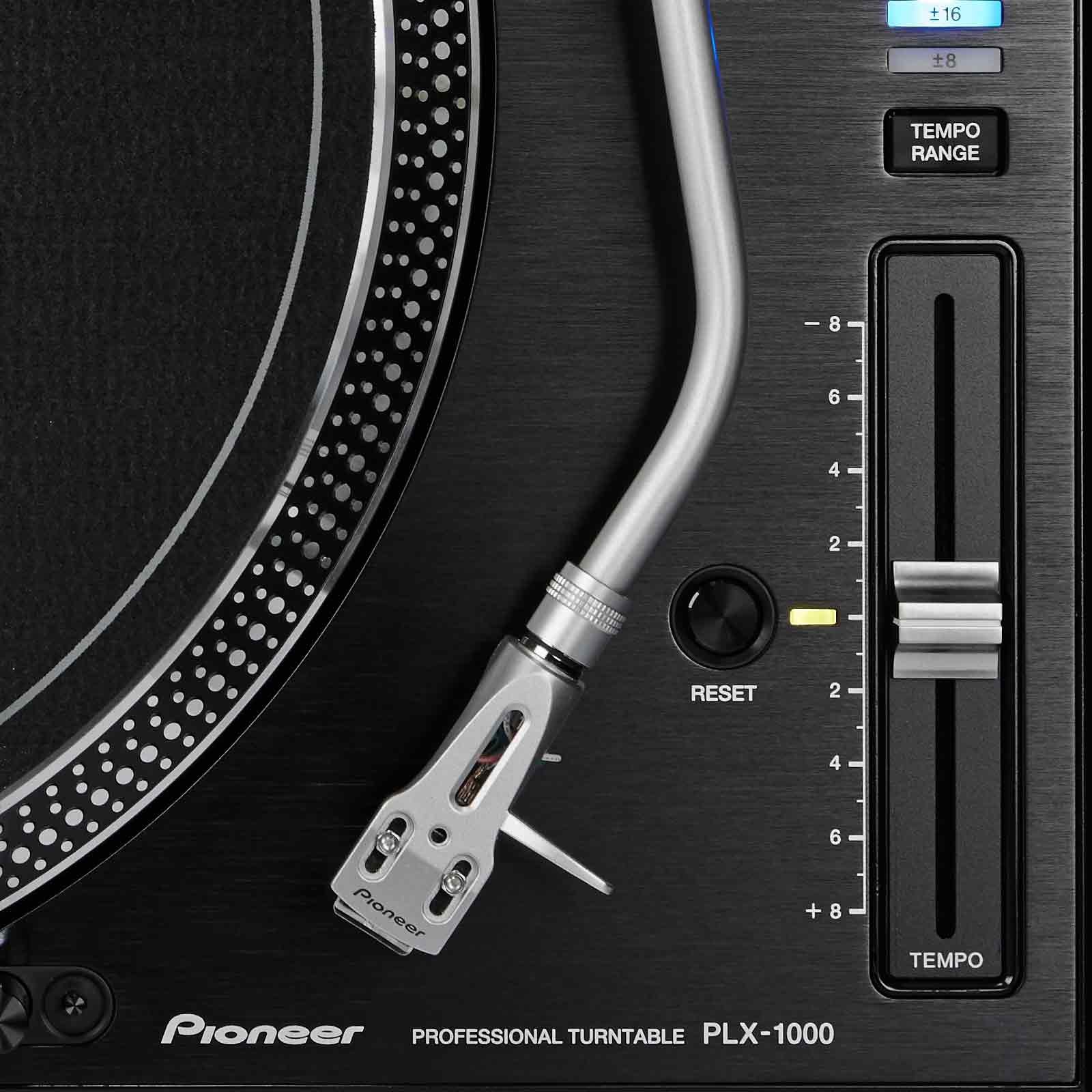 2) Pioneer PLX-1000 Turntables w/ Ortofon Concorde Cartridges