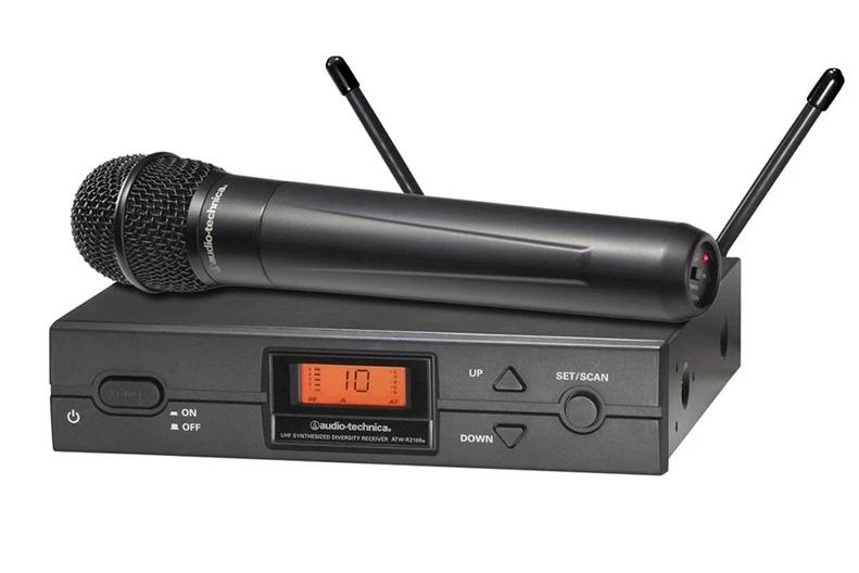 Audio-Technica ATW-2120BI 2000 Series UHF Wireless Handheld Mic