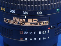 AF Zoom-NIKKOR ED70-300mm F4～5.6D | Camera Museum by awane-photo.com
