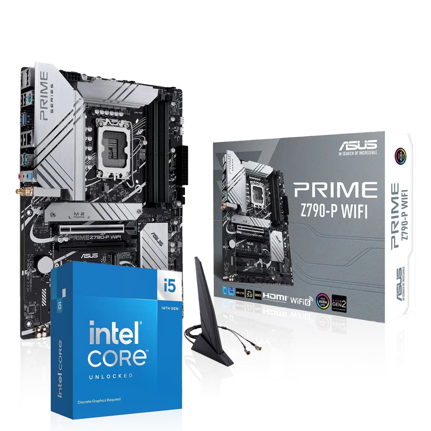 中古品】 Core i5 14600KF + PRIME Z790 D4