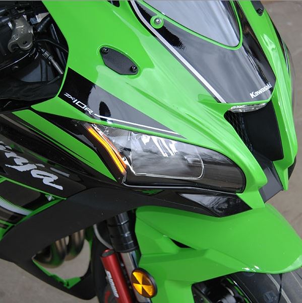 NRC製 ZX-10R (16-20)用 ポリカーボネイト LEDウィンカー｜AxxL