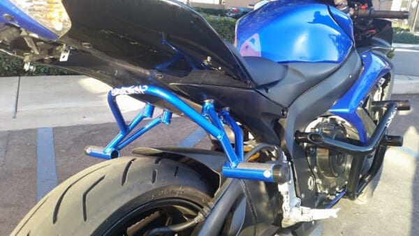 ZX-6R (13-22) デザインが美しいIMPAKTECH製 サブケージ｜AxxL