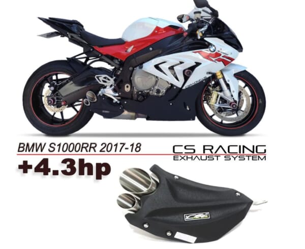 S1000RRに迫力あるサイド出しマフラー！｜AxxL