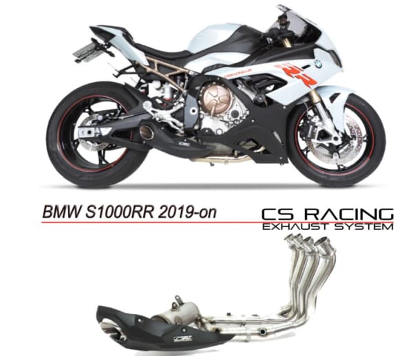 BMW S1000RR (19-25) サイド出し フルエキマフラー｜AxxL