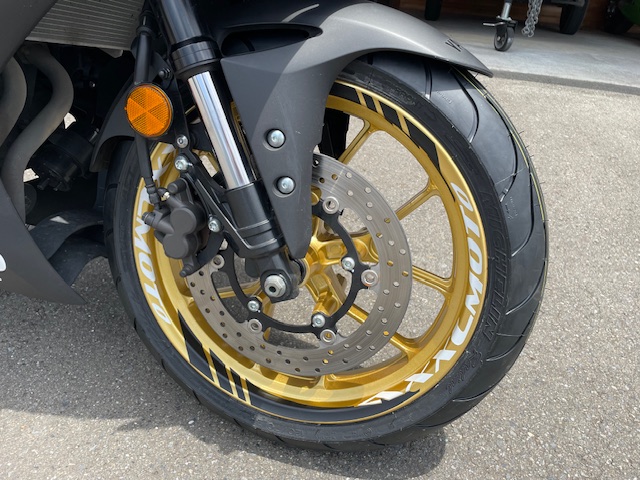 YZF-R25へワイドホイールキットを施工しました | AxxL