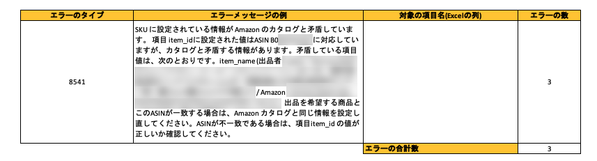 お困り解消】Amazon「エラーコード：8541 ／8572」製品コードが不正