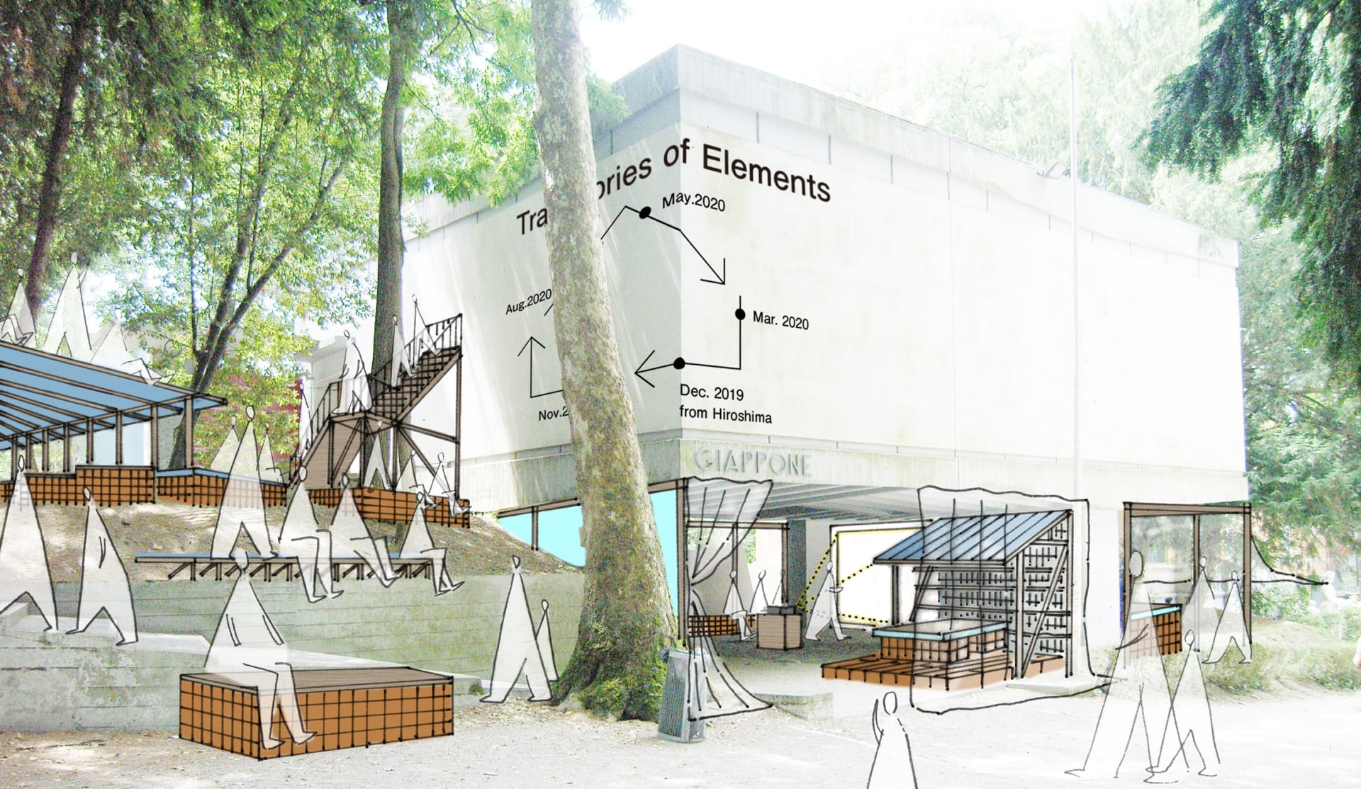 第17回ヴェネチア・ビエンナーレ国際建築展 日本館展示 「エレメントの