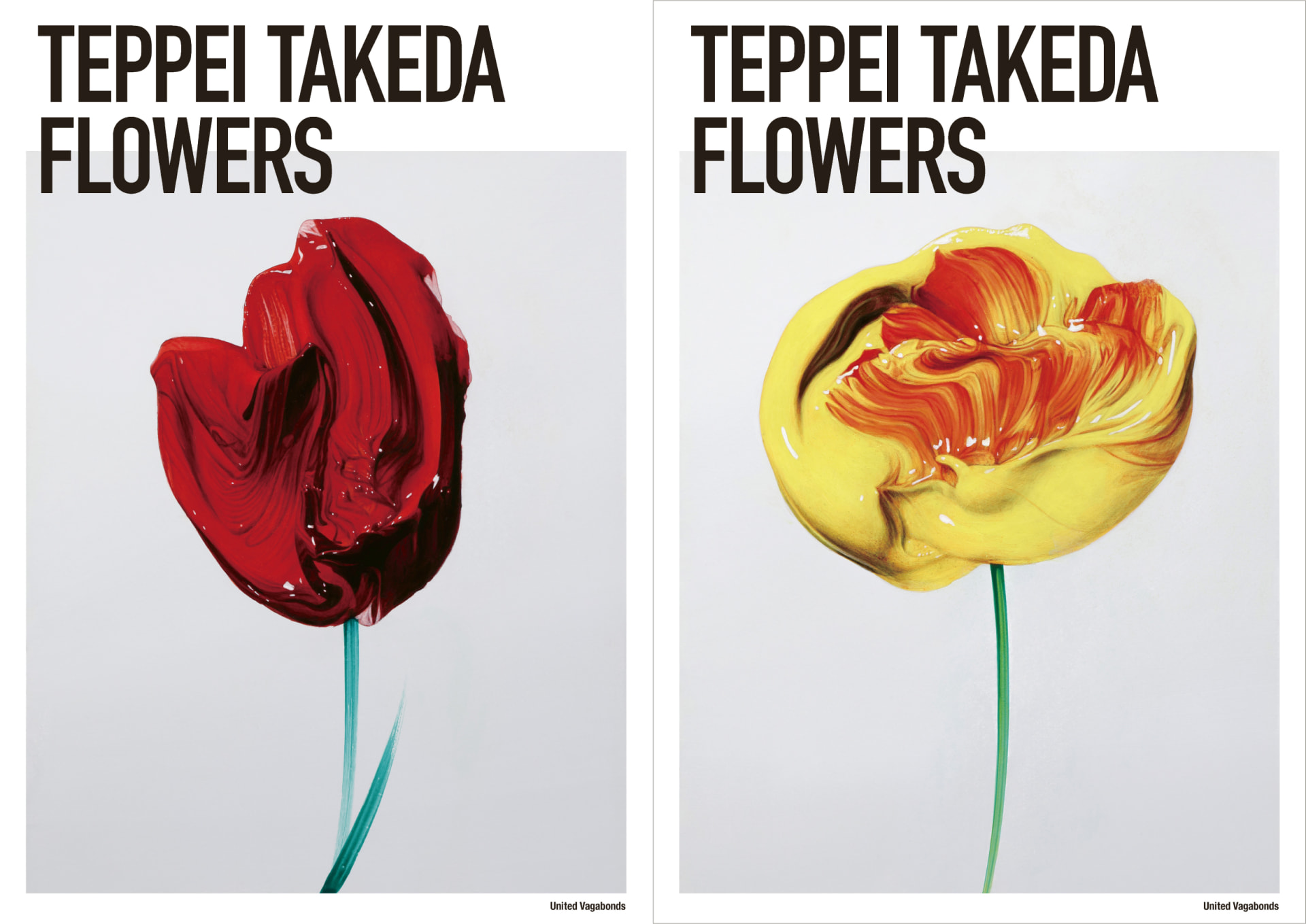 深澤直人がブックデザインを手がけた 画家・武田鉄平の作品集「FLOWERS