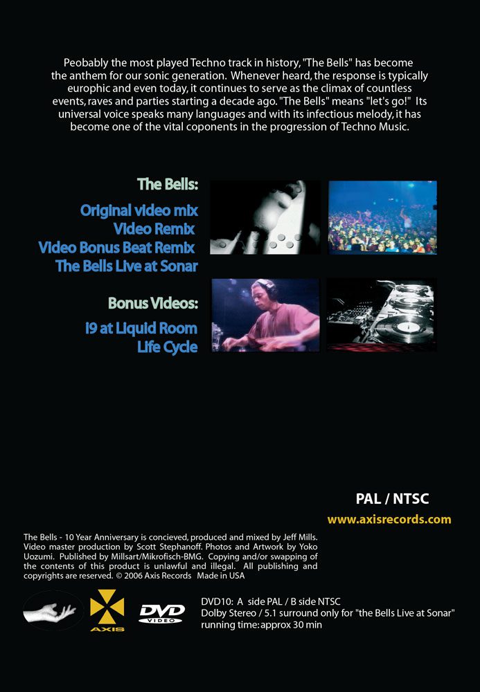 The Bells - 10 Year Anniversary DVD | Axis Records