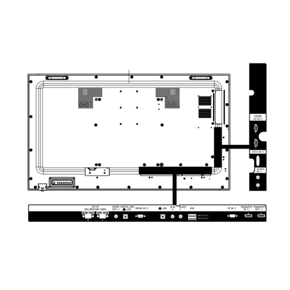 55インチ4K液晶ディスプレイ（TH-55SQ1J）の製品詳細｜映像音響