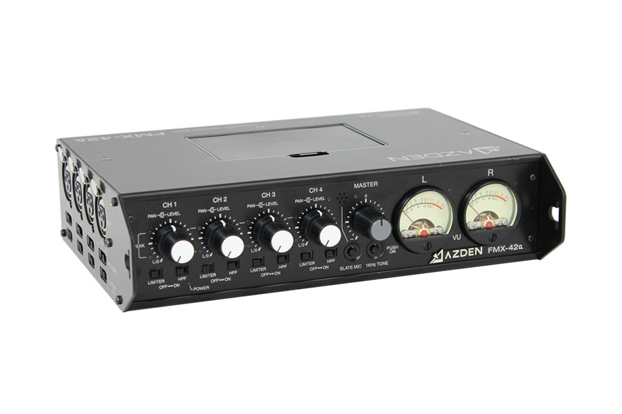 FMX-42a 4チャンネル ポータブルミキサー | ミキサー | 製品情報