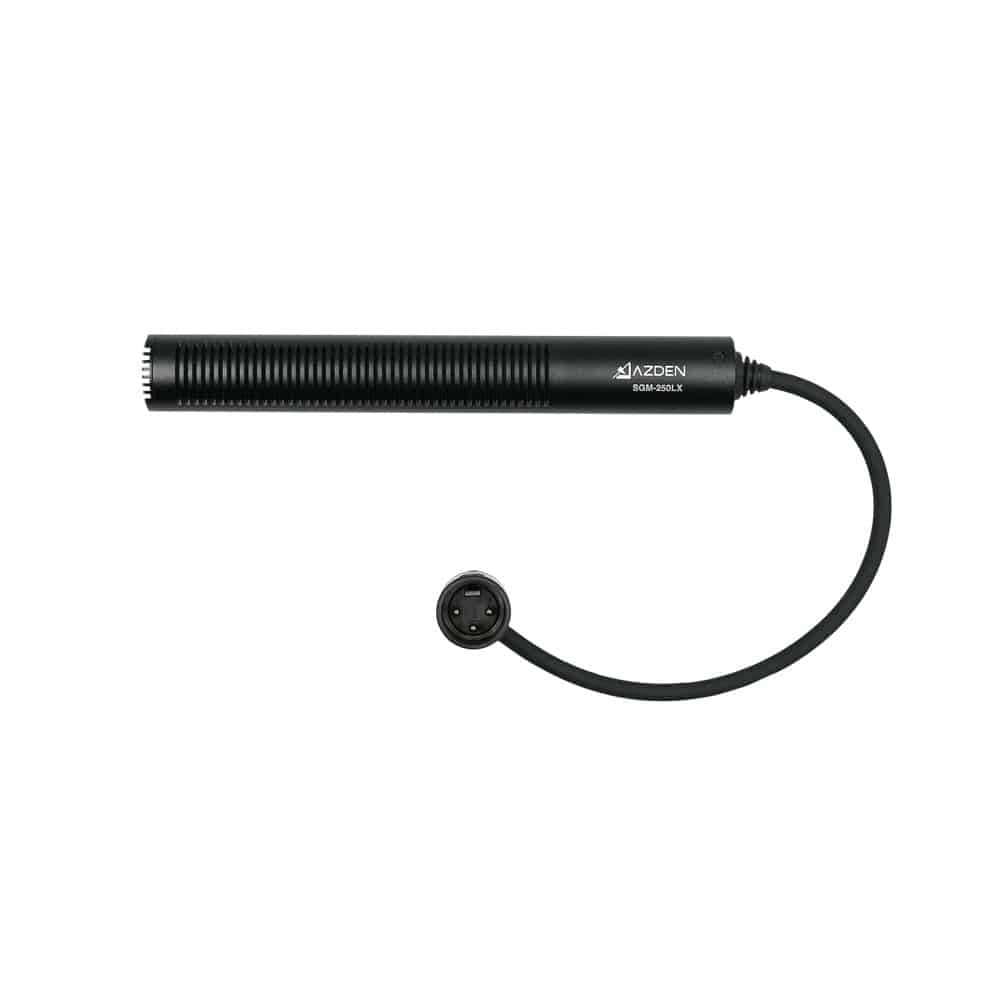 SGM-250LX Compact Shotgun Mic with Low-Profile Right Angle XLR