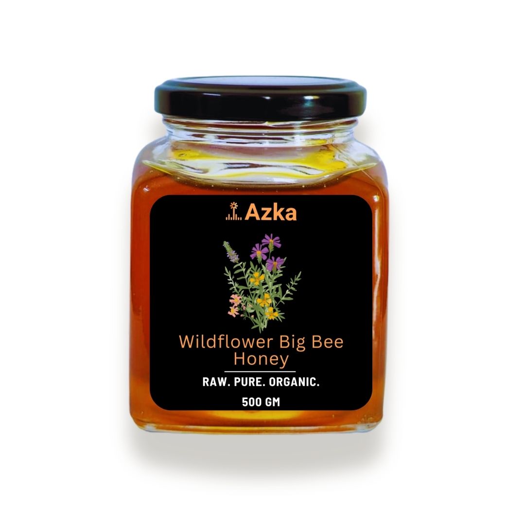Pure Wildflower Big Bee Honey (250/500g) – Raw, Unfiltered