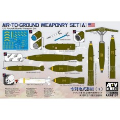 1/48 Air-to-Ground Weaponry set #A - US Aircraft Bomb Weapon Set