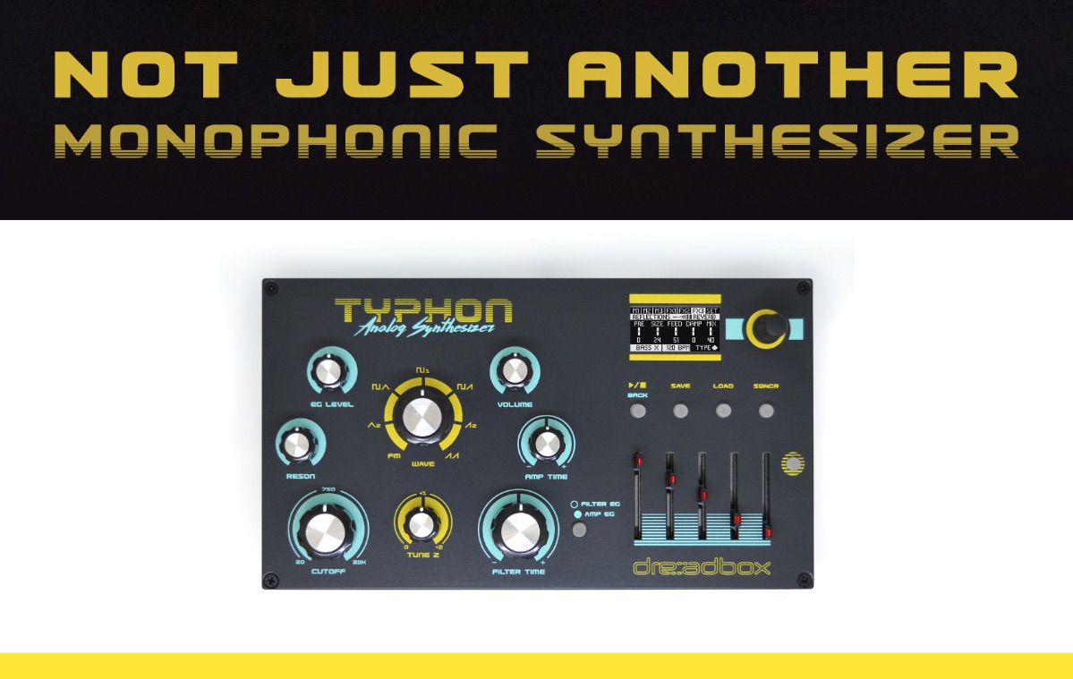 Dreadbox TYPHON Analog Synthesizer 販売 通販