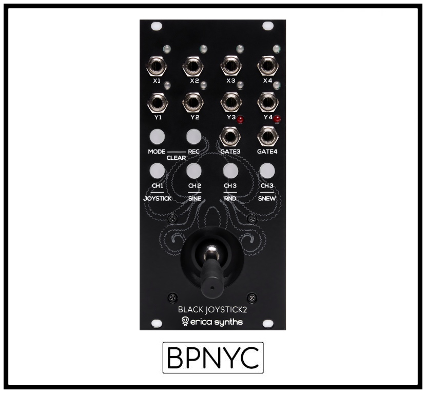 Erica Synths bLack Joystick 2 Eurorack Modular ユーロラック