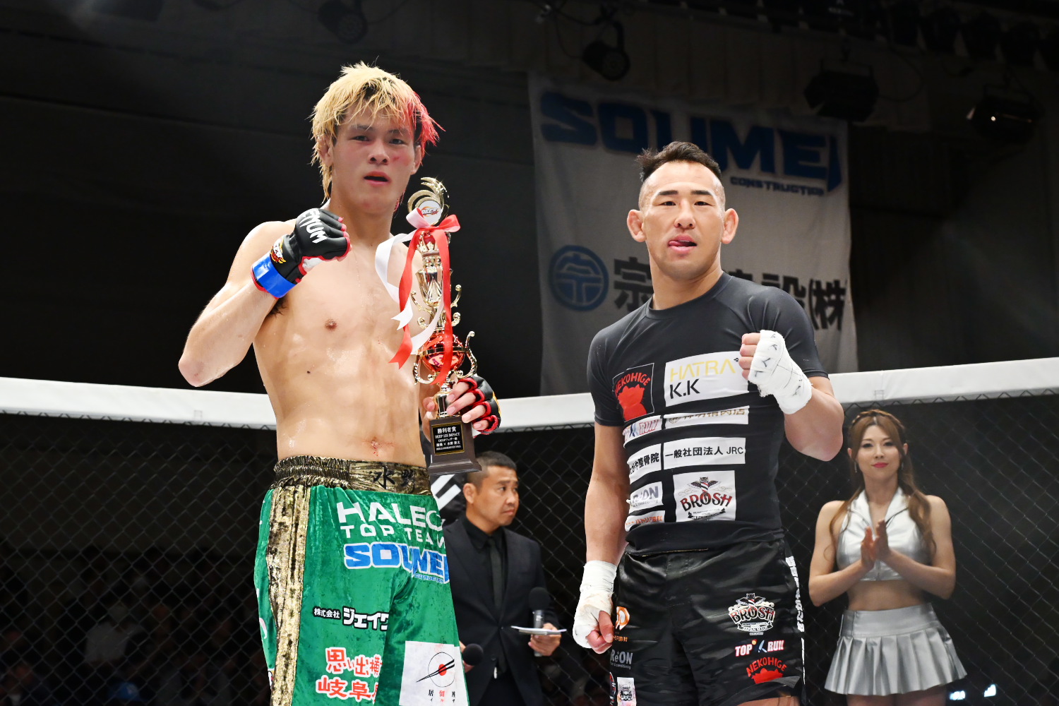 DEEP 8.17 後楽園ホール：高橋遼伍×水野新太のフェザー級GP決勝