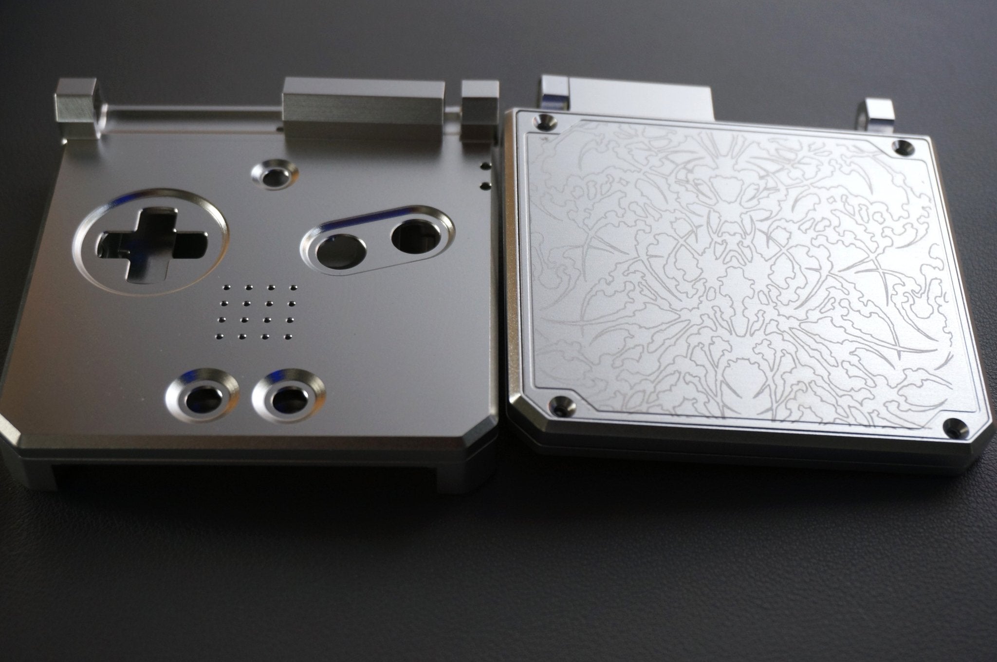 Game Boy Advance SP Hinged Shell - Metal Replacement Cover | Boxy