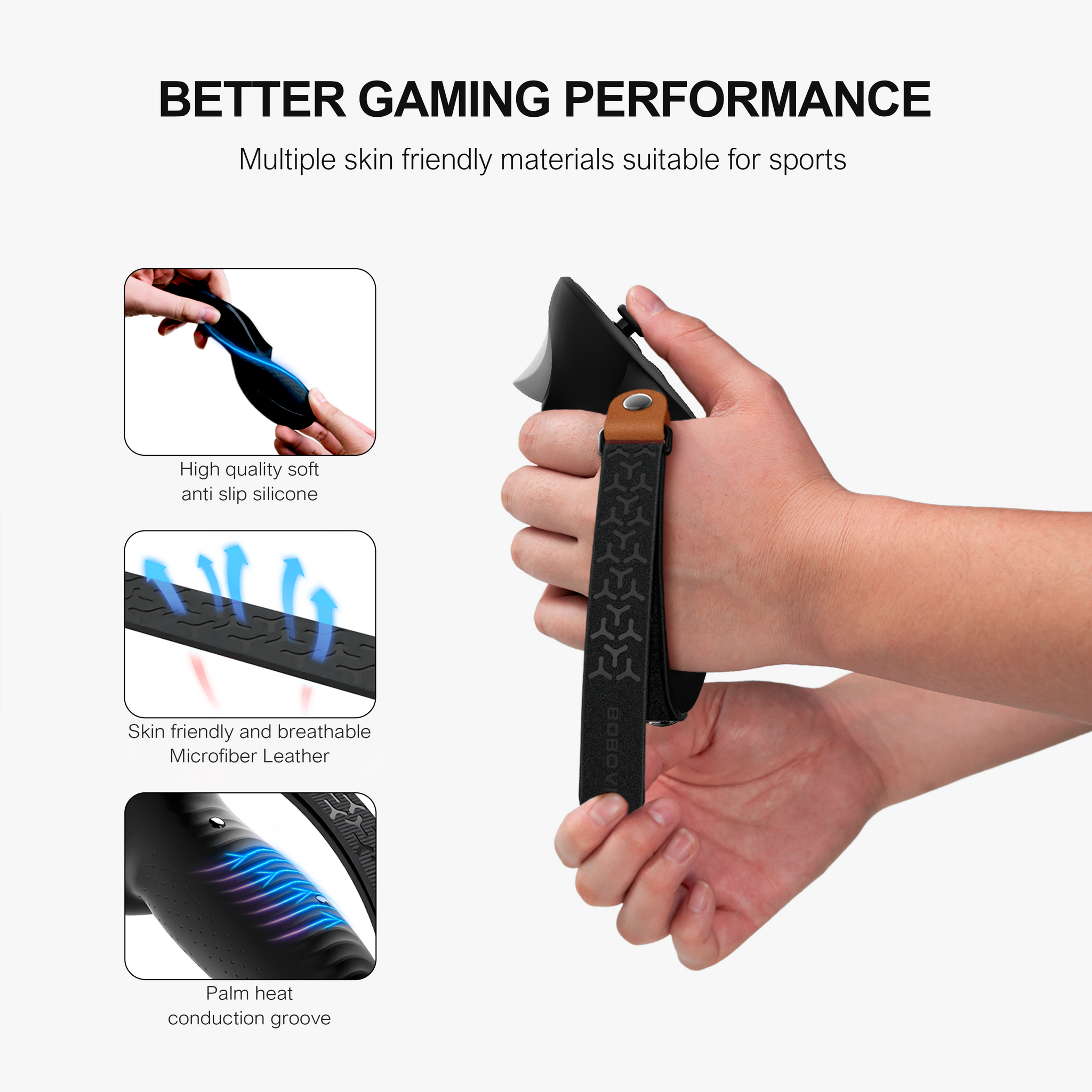 BOBOVR G3 Plus Controller Grips for Quest 3 & Quest 3S