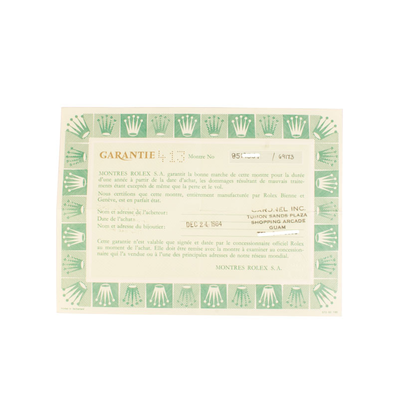 Buy Used Rolex Lady Datejust 69173 | Bob's Watches - Sku: 182153