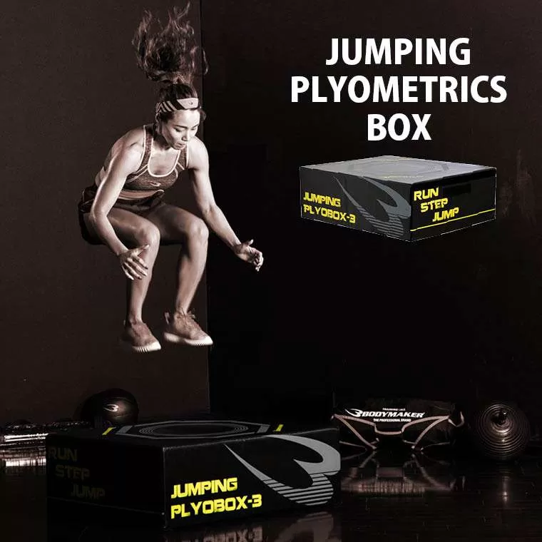 ジャンピングプライオBOX3 TG257BK｜BODYMAKER（ボディメーカー