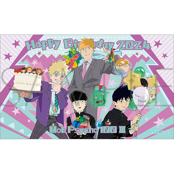 モブサイコ100 Ⅲ ステッカーセット／Birthday2024: キャラグッズ