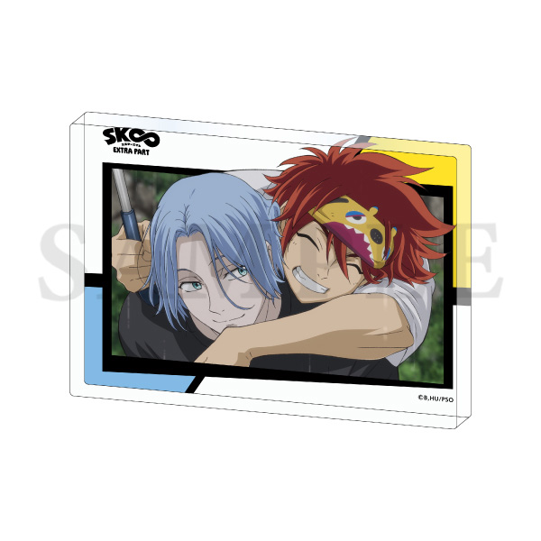 SK∞ エスケーエイト アクリルブロック／暦＆ランガ: キャラグッズ