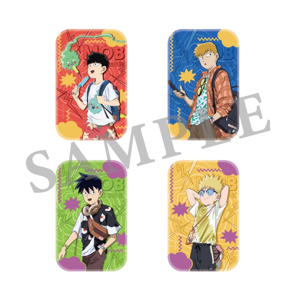 モブサイコ100 Ⅲ トレーディングスクエア缶バッジ vacation: キャラ