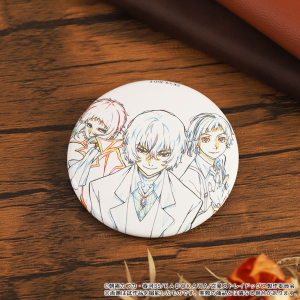 文豪ストレイドッグス 原画缶バッジセット 芥川龍之介&中原中也&エリス