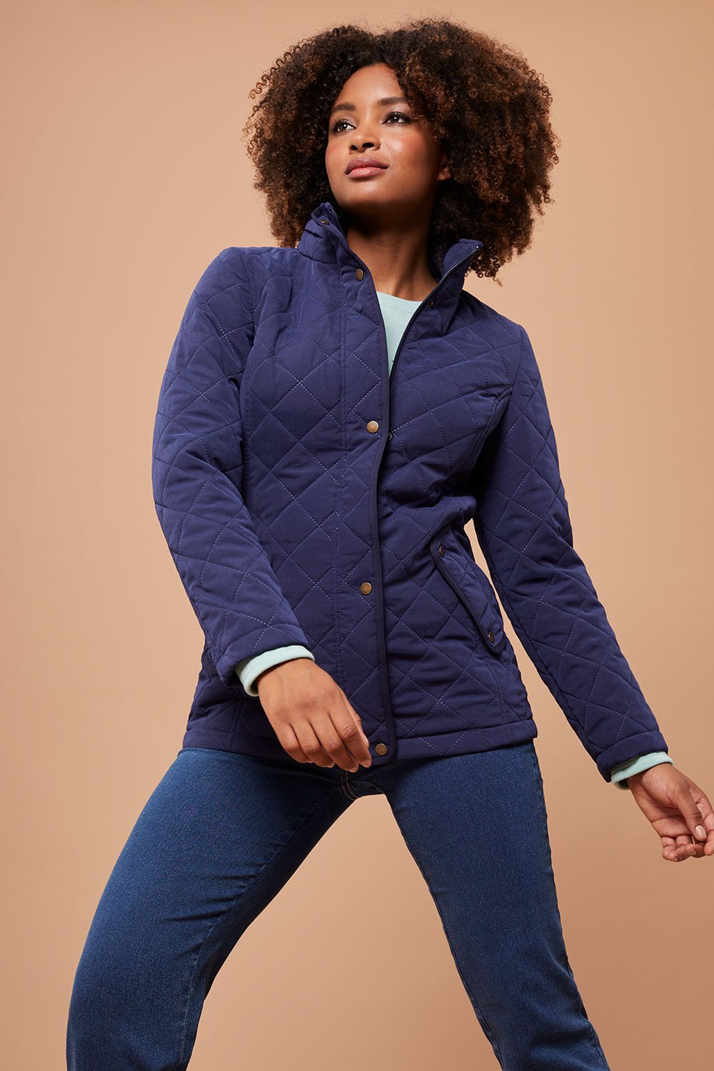 Quilted Coat | Bonmarché
