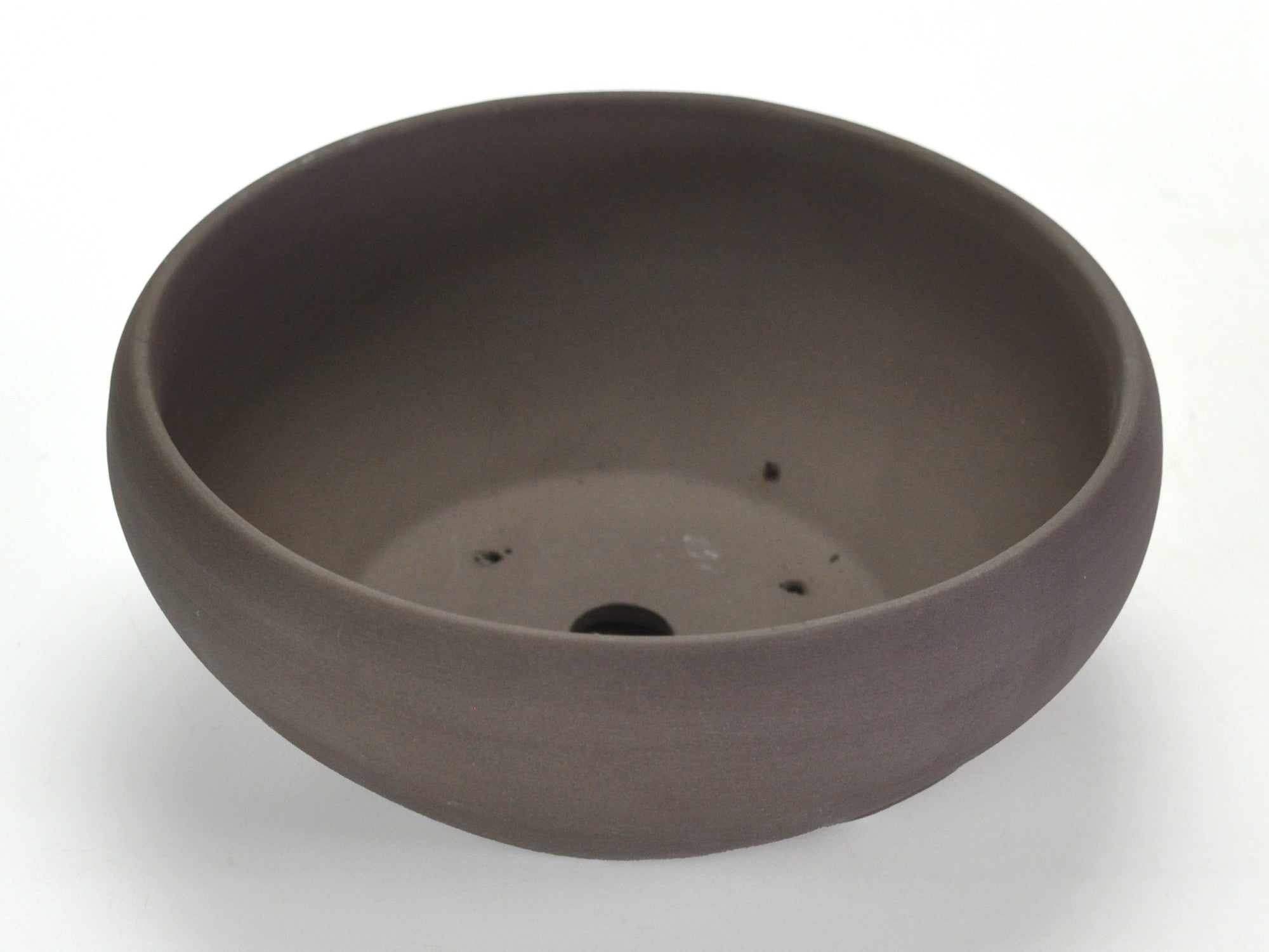 瀬戸焼 ウ泥6号鉄鉢 幅19cm奥行き19cm高さ7.7cmの販売｜盆栽妙 – 盆栽