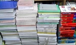 買取事例｜鉄緑会テキスト高1～高3一式など6箱分 約100点 約11万5千円