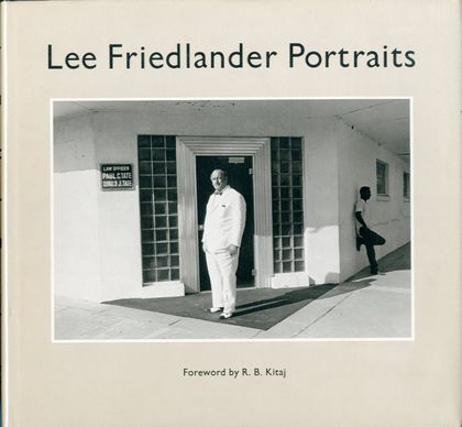 Lee Friedlander Portraits リー・フリードランダー サイン入 Signed