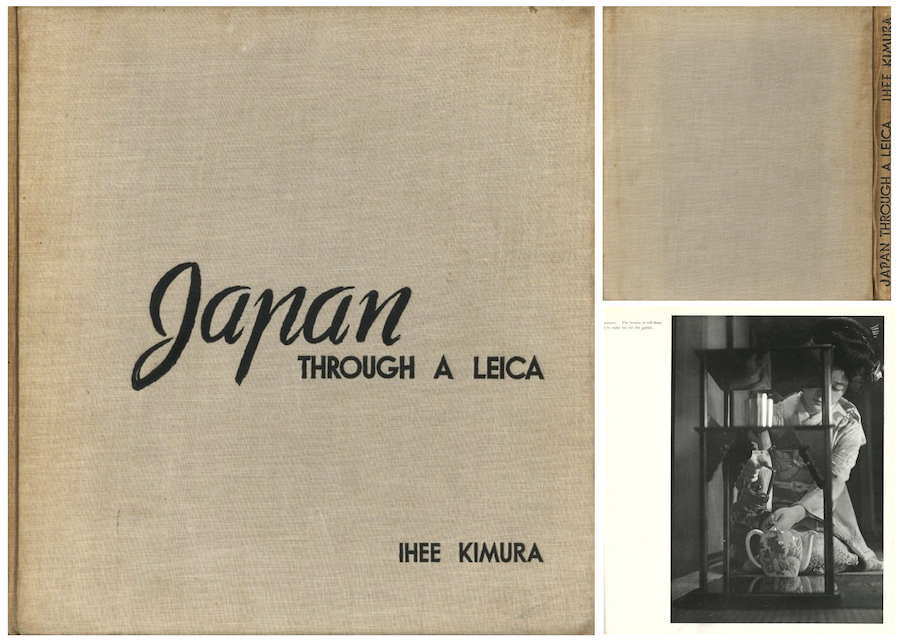 JAPAN THROUGH A LEICA / 著：木村伊兵衛 デザイン：原弘 | 小宮山書店