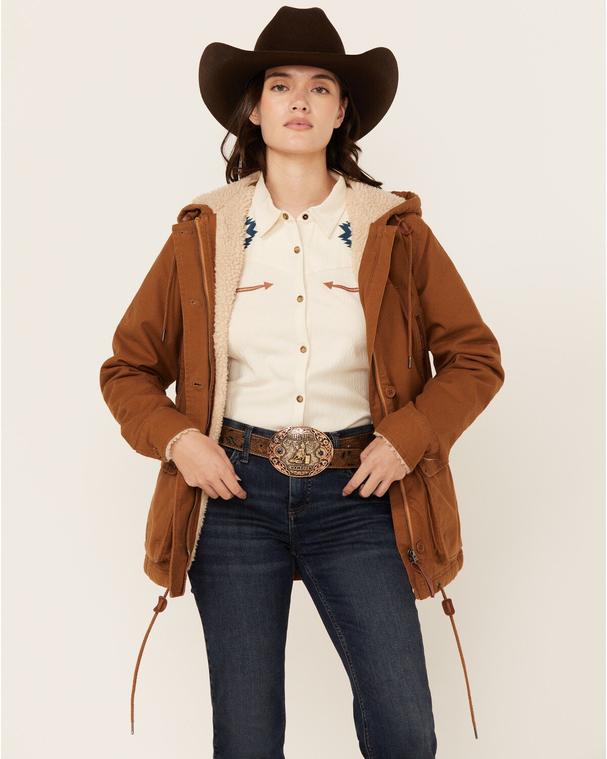 Kimes Ranch Women's Awa Sherpa Lined Jacket | Boot Barn
