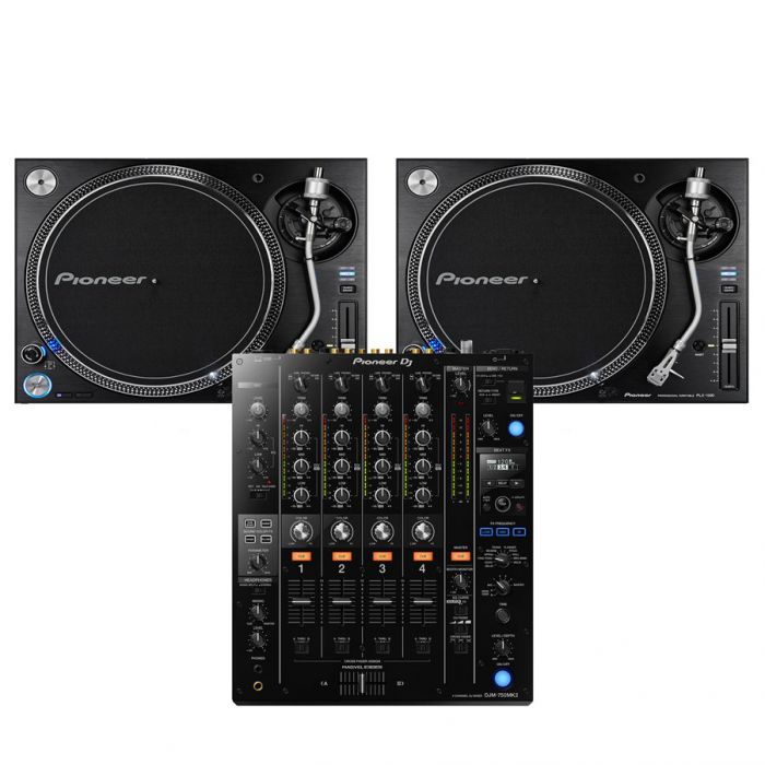 Pioneer DJ PLX-1000 (Pair) & DJM-750MK2 | 0% Finance | Bop DJ