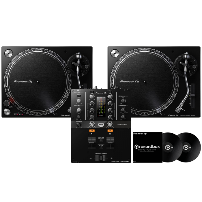 Pioneer DJ PLX-500 (Pair) & DJM-250MK2 & Rekordbox Vinyl | 0