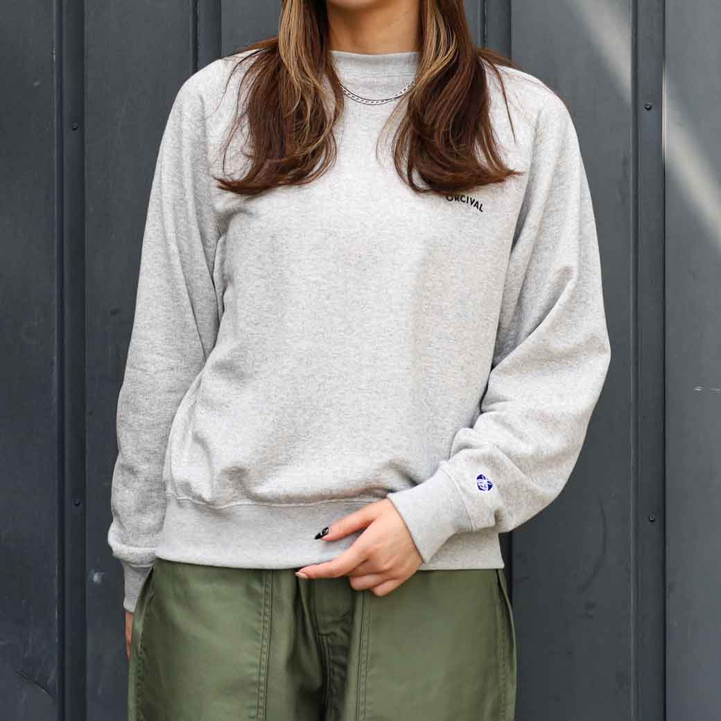 ORCIVAL オーシバル ライトフレンチテリー ボートネック プルオーバー