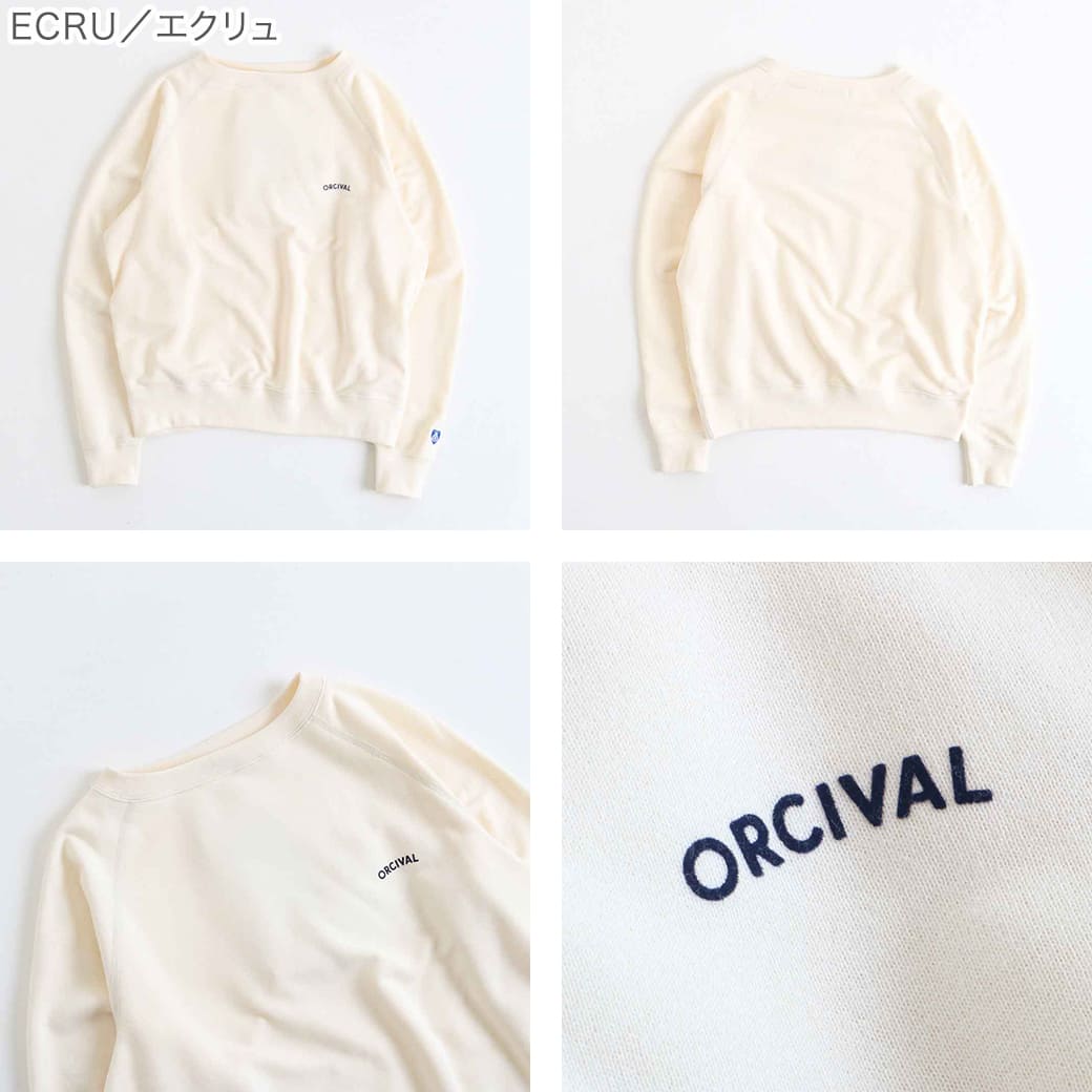 ORCIVAL エクリュ スウェット サイズ2 ORCIVAL スウェットプルオーバー