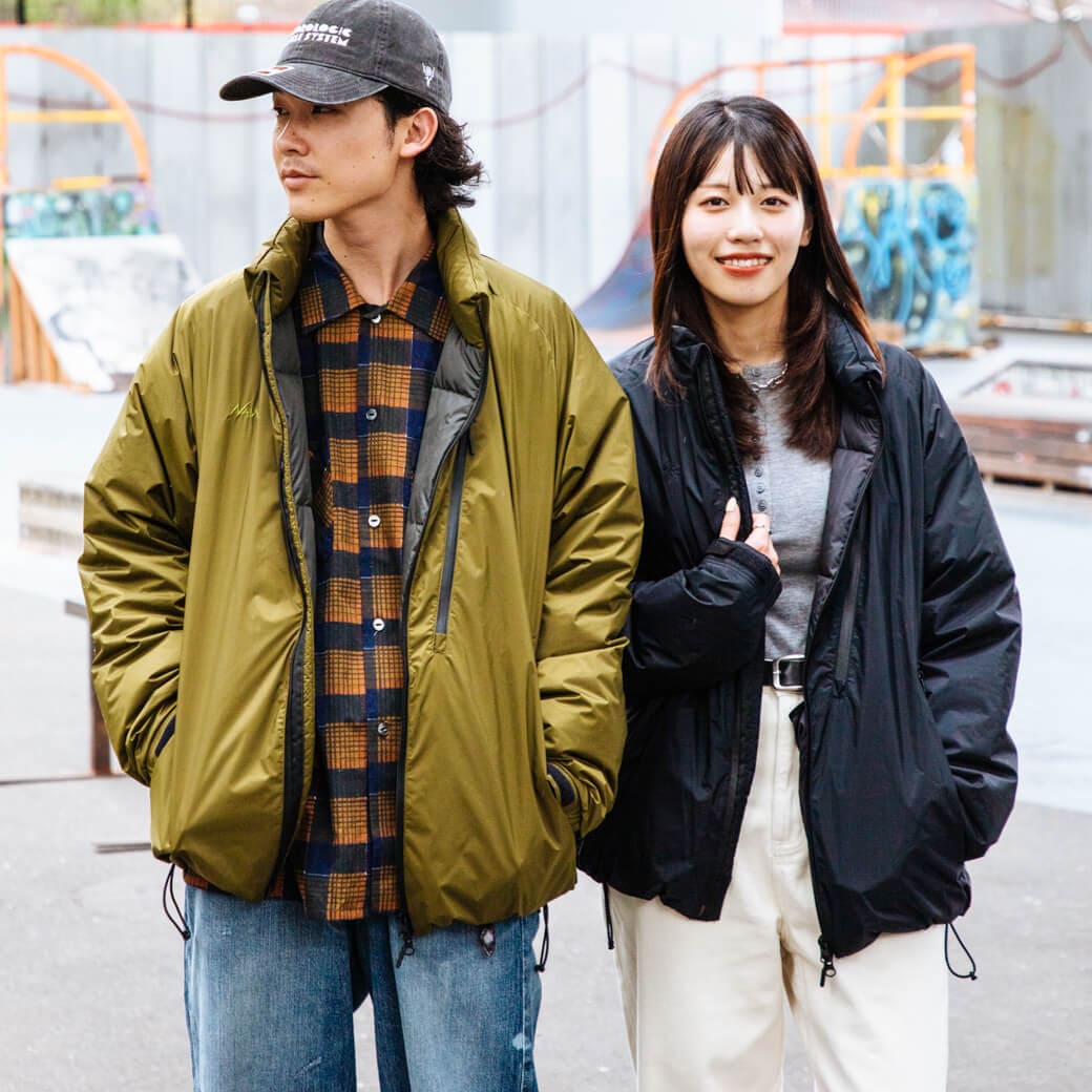 SHIGA DOWN 滋賀ダウン NANGA AURORA TEX CITY HQ STAND JK｜BORN FREE