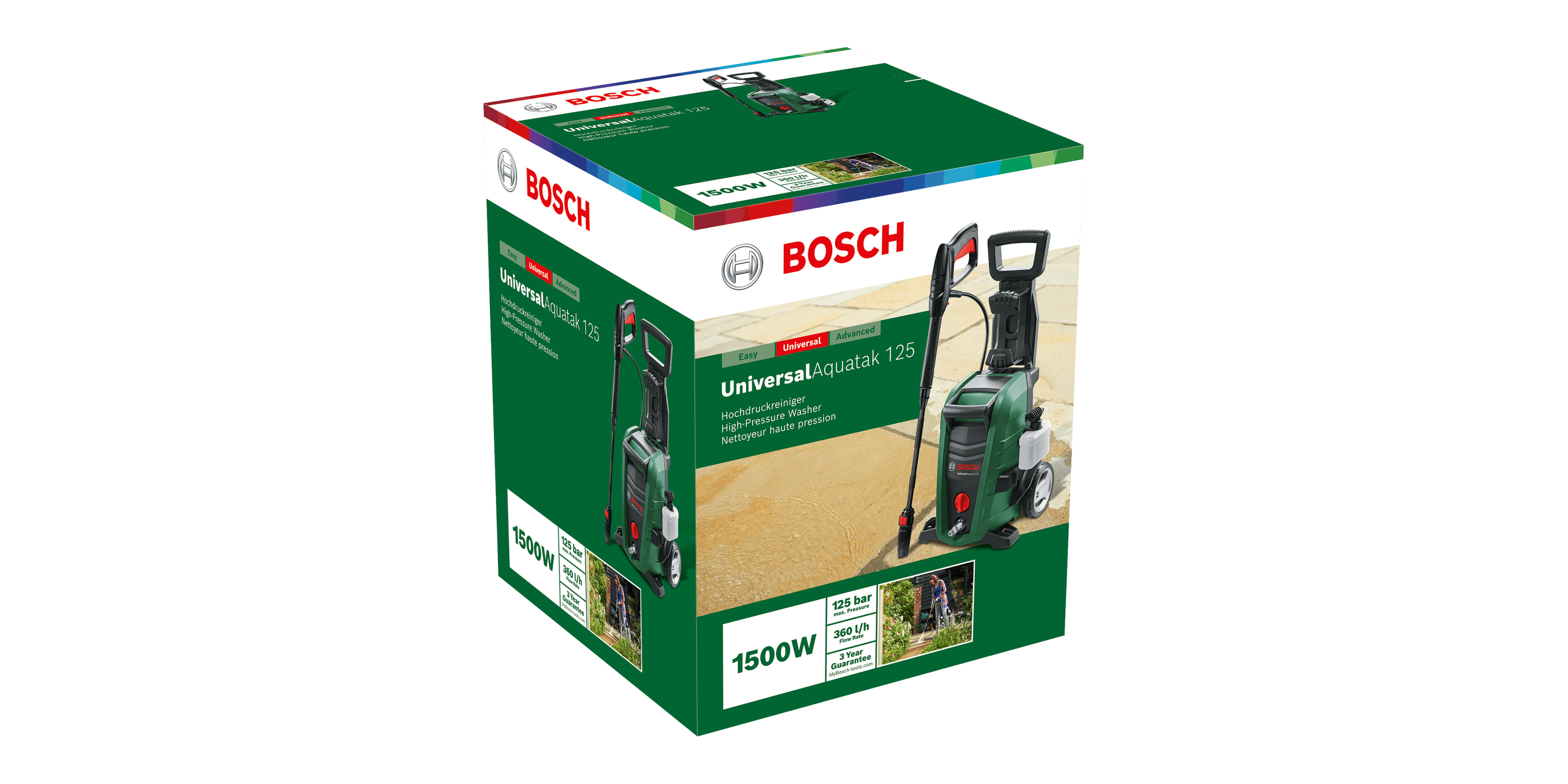 UniversalAquatak 125 High-pressure Washer | Bosch DIY