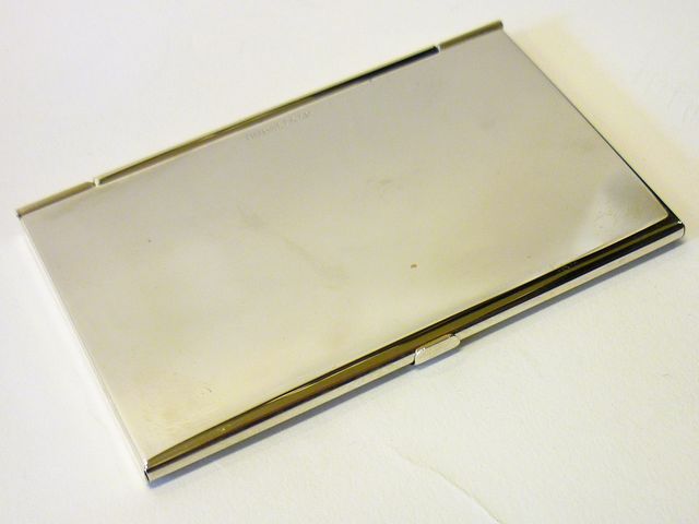 TIFFANY ティファニー シルバー カードケース 名刺入れ USED品 商品